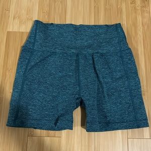 Alphalete Dress Blue Revival Seamless Shorts sz M
